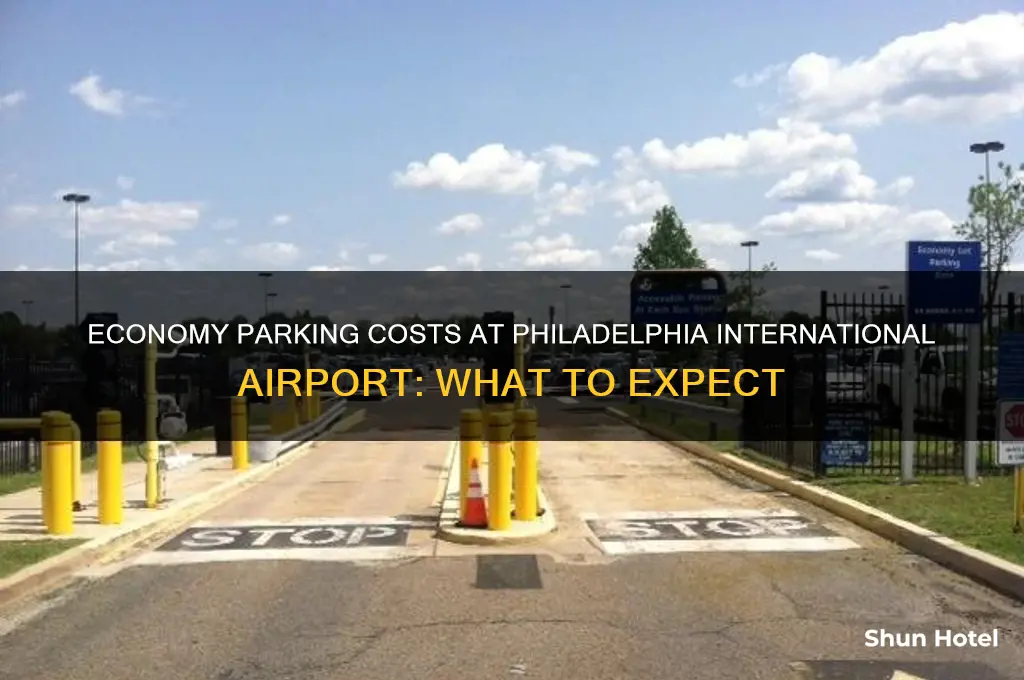 how much is economy parking at philadelphia international airport