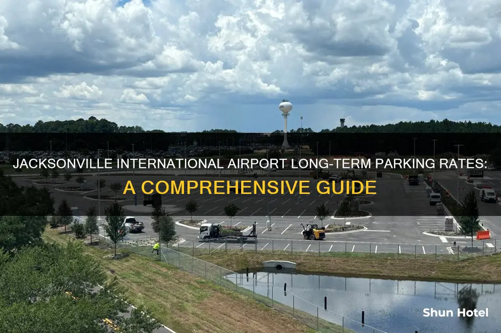 how much is long-term parking at jacksonville international airport
