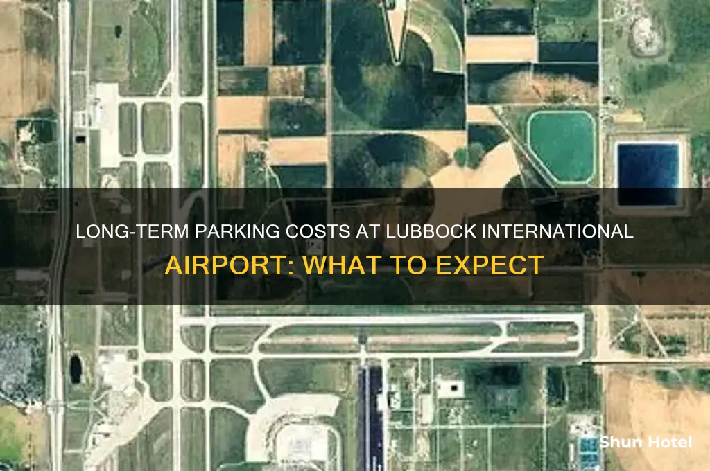 how much is long-term parking at lubbock international airport