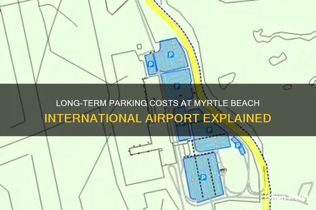how much is long-term parking at myrtle beach international airport