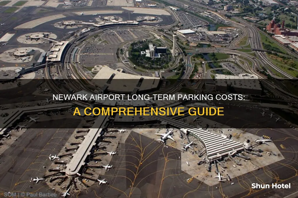how much is long term parking at newark international airport