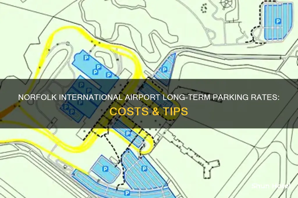 how much is long term parking at norfolk international airport