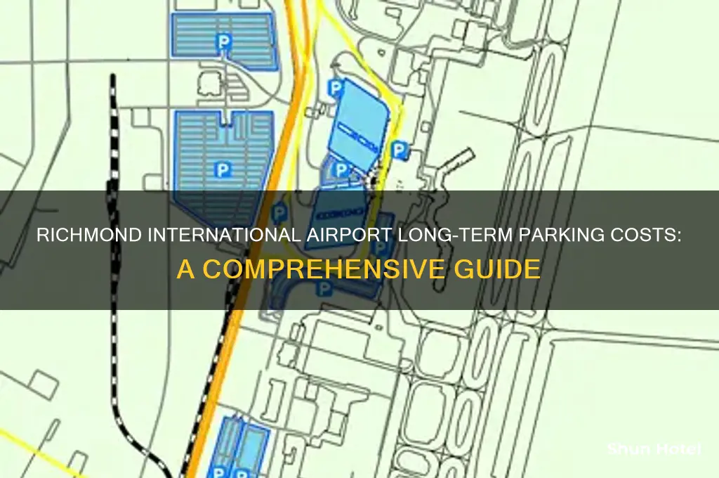 how much is long term parking at richmond international airport