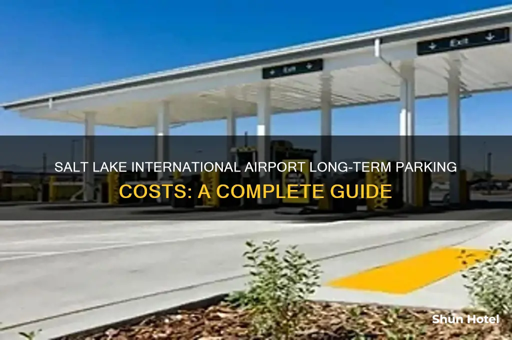 how much is long-term parking at salt lake international airport