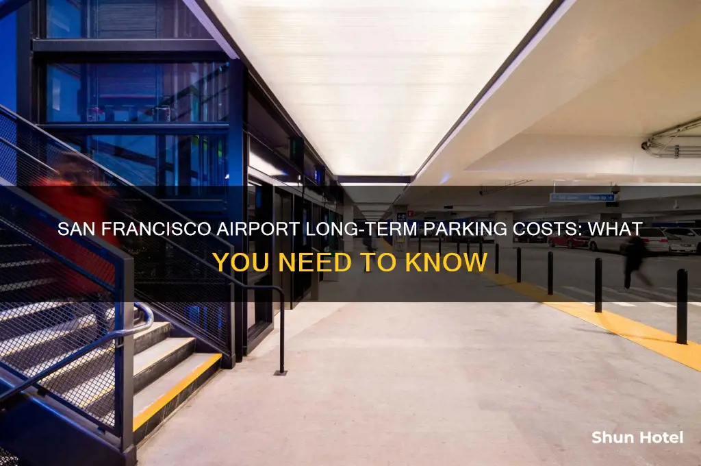 how much is long-term parking in san francisco international airport