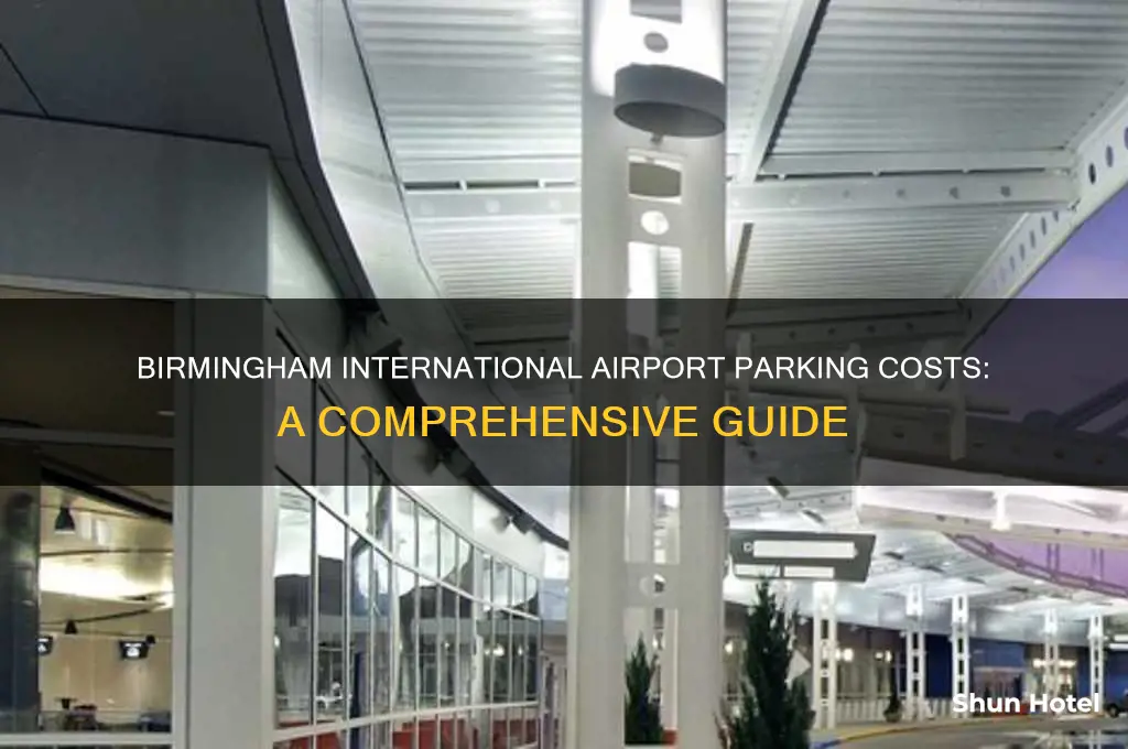how much is parking at birmingham international airport