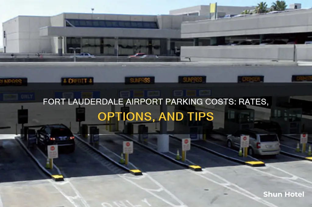 how much is parking at fort lauderdale international airport