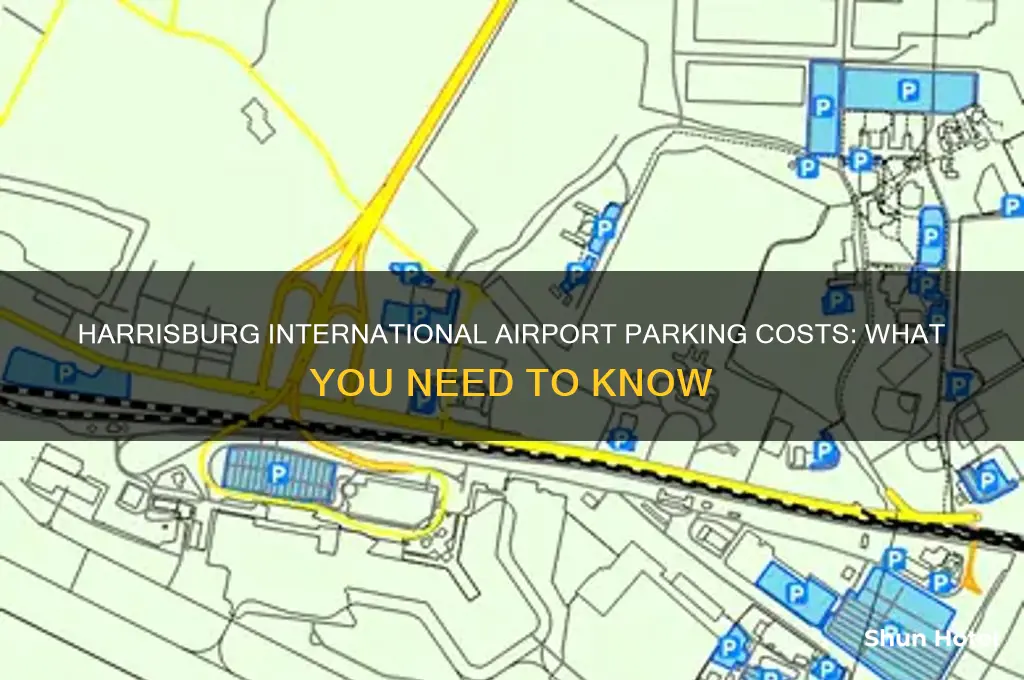 how much is parking at harrisburg international airport