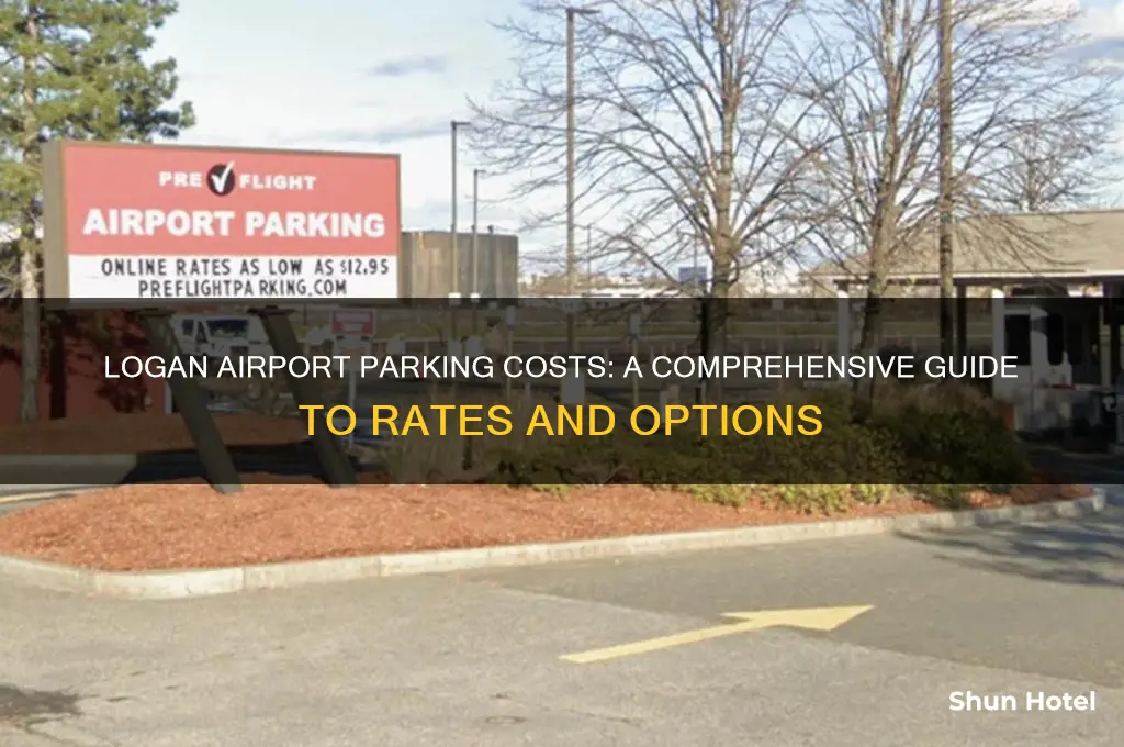 how much is parking at logan international airport