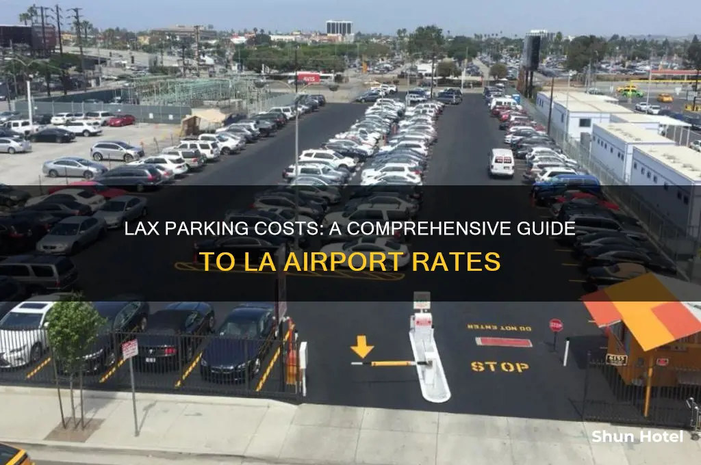 how much is parking at los angeles international airport