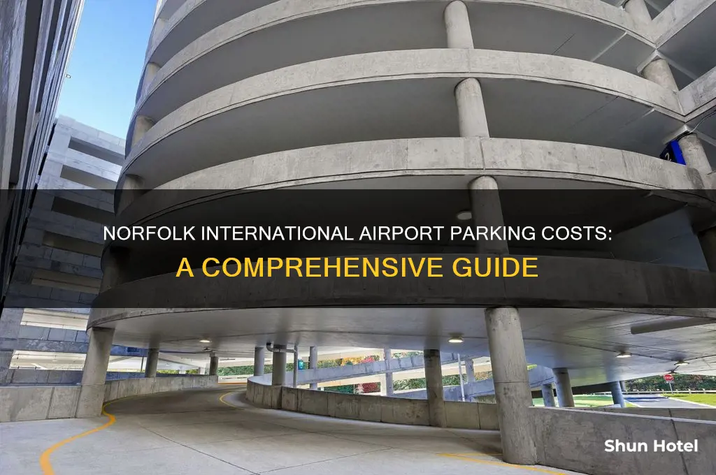 how much is parking at norfolk international airport