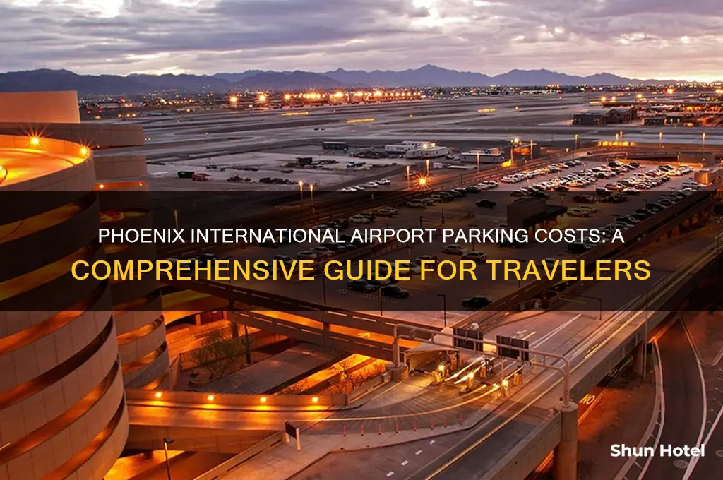 how much is parking at phoenix international airport