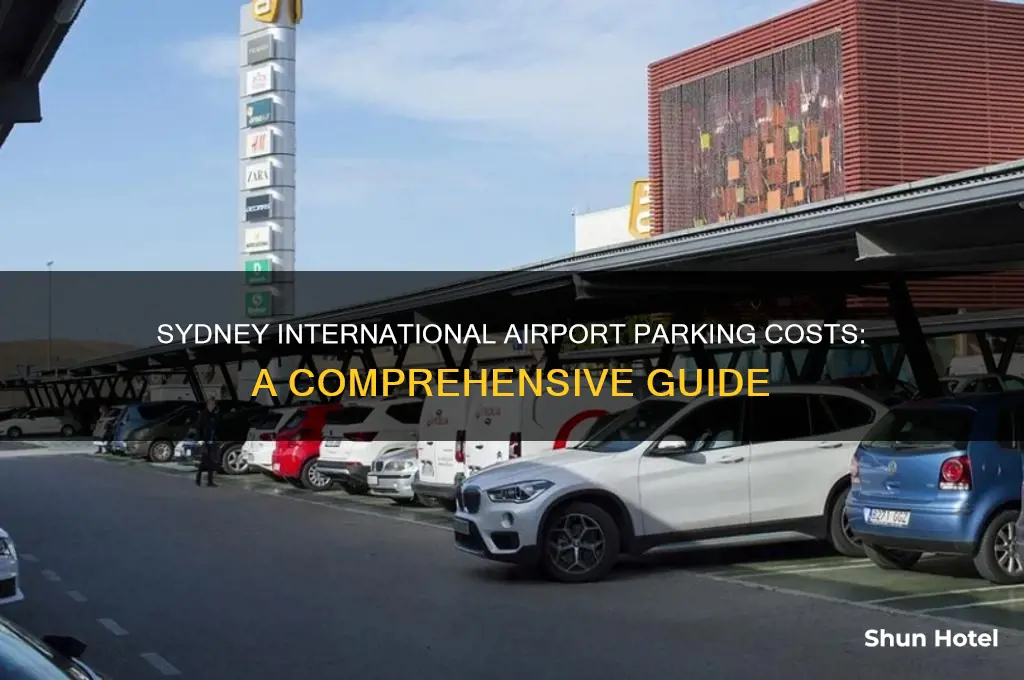 how much is parking at sydney international airport