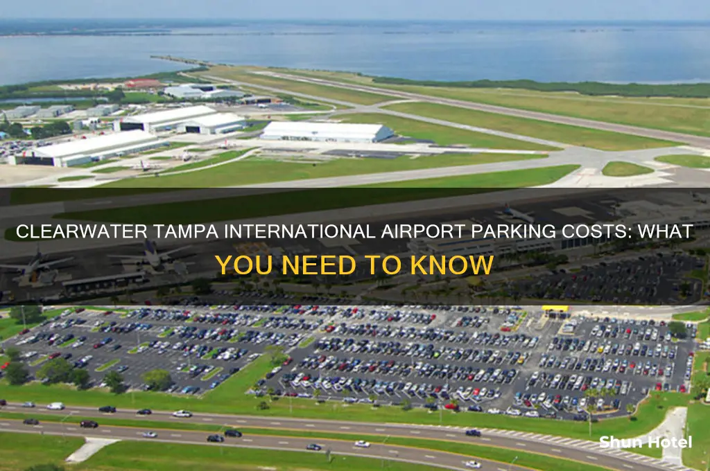 how much is parking at the clearwater tampa international airport