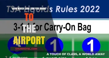 Airport Lube Limits: How Much Can You Carry?
