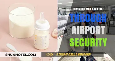 Airport Security Milk Rules: How Much Can I Bring?