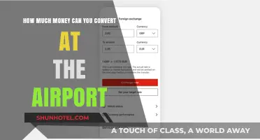 Airport Currency Exchange: How Much Money Can You Convert?
