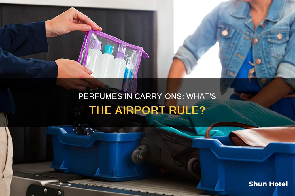 how much perfume i can take on airport