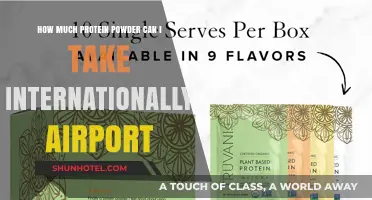 Protein Powder Travel: How Much Can I Carry?