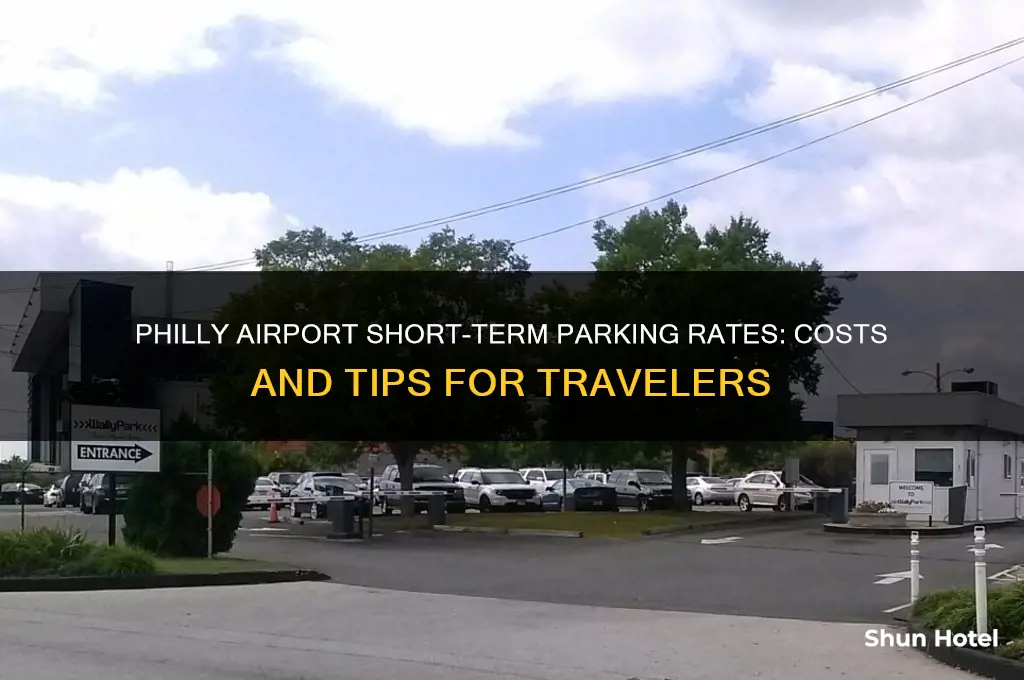 how much short term parking at philly international airport