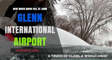 Snowfall Totals at John Glenn International Airport: A Detailed Report