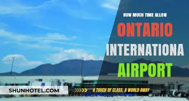 How Much Time to Allow at Ontario International Airport?