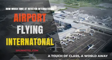 Navigating Houston International Airport: Optimal Time for International Flights