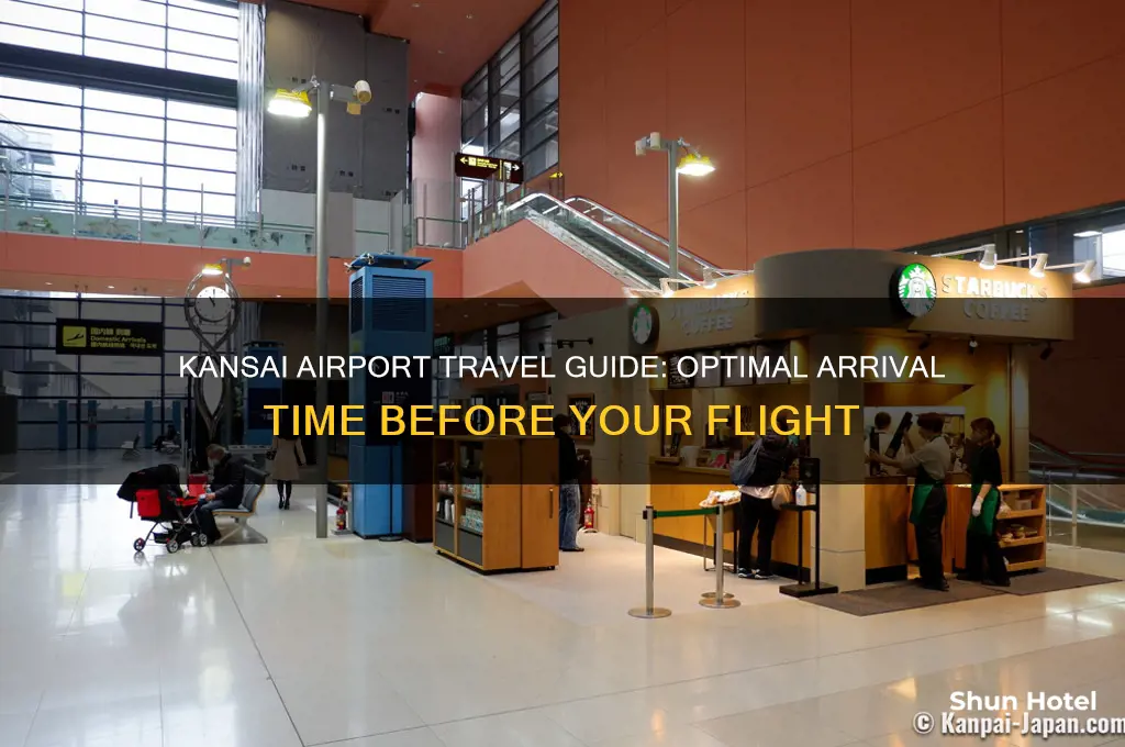 how much time before flight to get to kansai airport