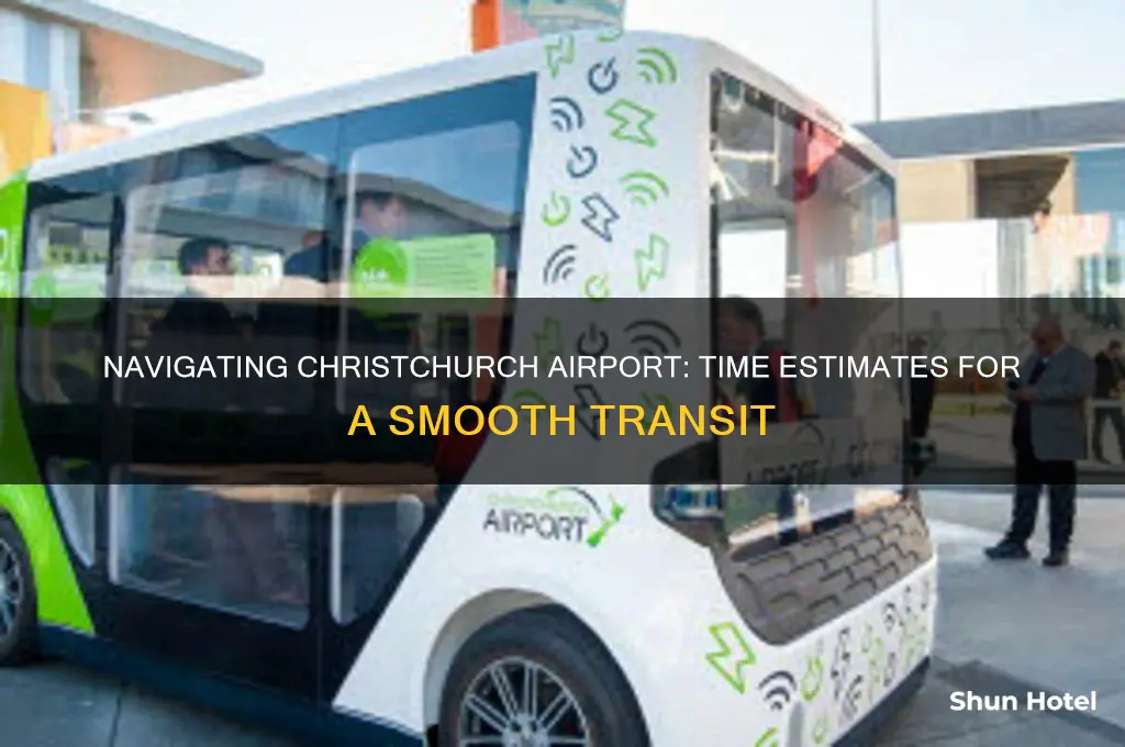 how much time needed to get through christchurch airport