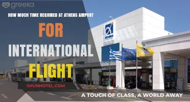Athens Airport International Flights: Optimal Time Needed for Smooth Travel