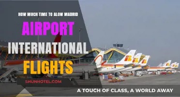 Navigating Madrid Airport: Optimal Time Allowance for International Flights