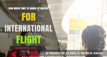 International Flight Prep: Optimal Airport Arrival Time Guide