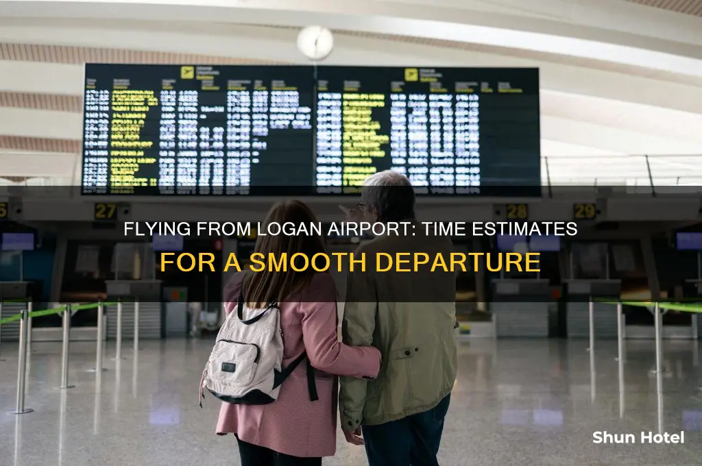 how much time to fly out of logan airport