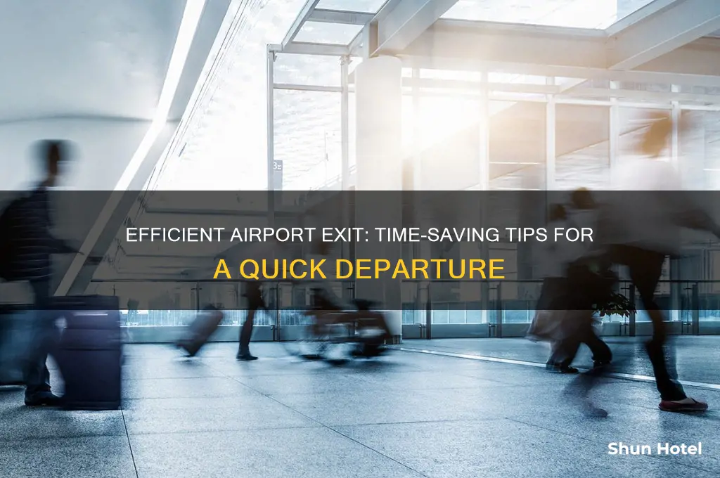 how much time to get out of airport