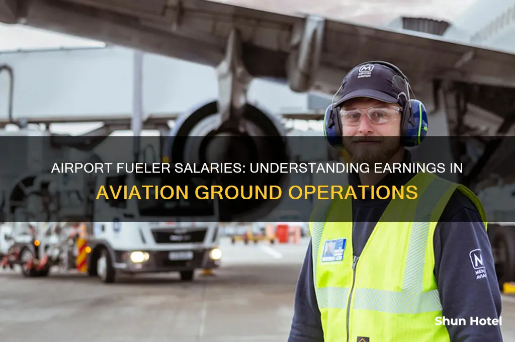 how much to airport fuelers get paid