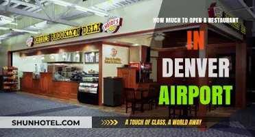 Opening a Restaurant at Denver Airport: Costs and Considerations