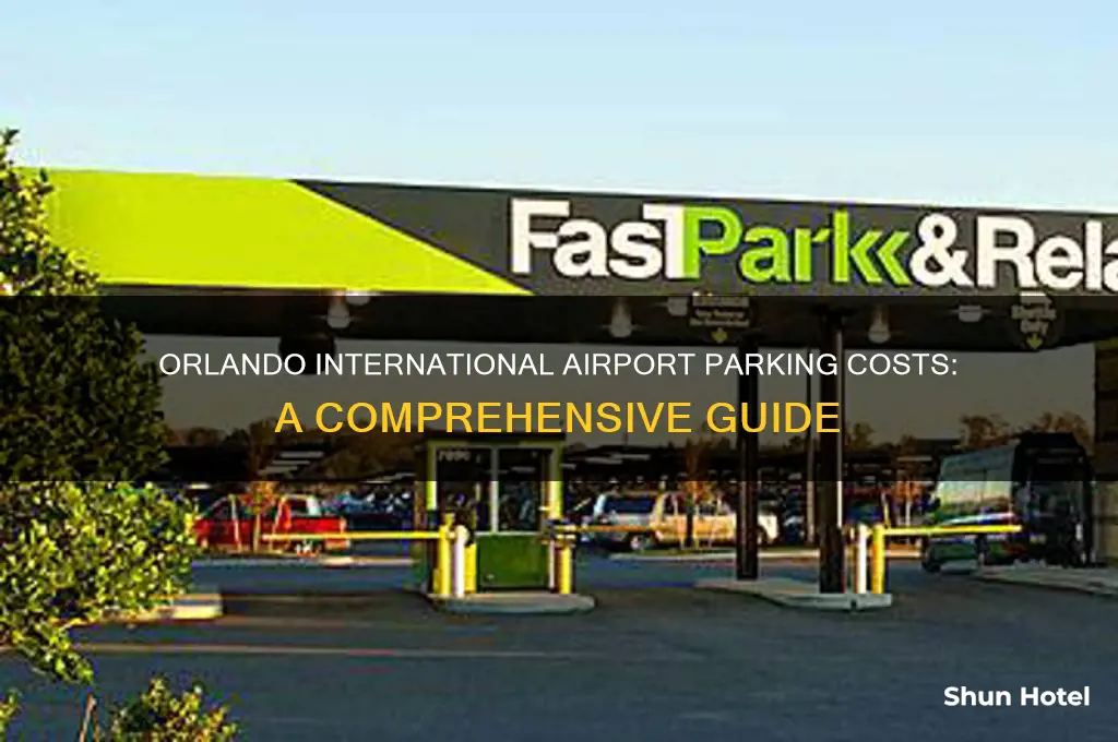 how much to park at orlando international airport