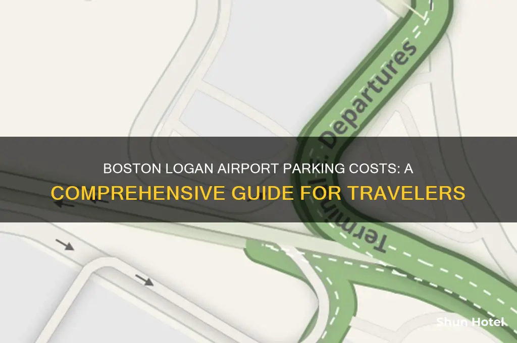 how much to park when flying from boston logan airport