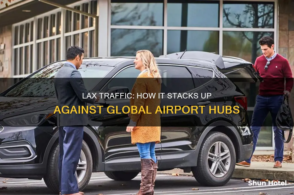 how much traffic does lax get compared to other airports