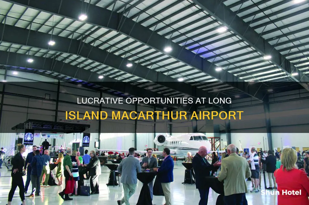 how much u can make from long island macarthur airport
