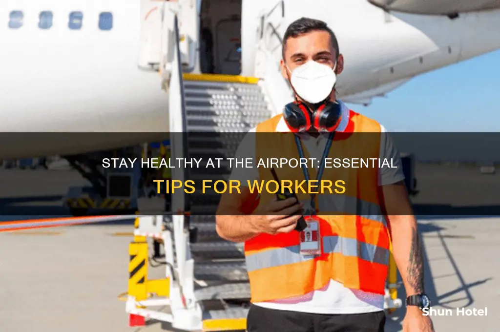 how not get get sick working at the airport