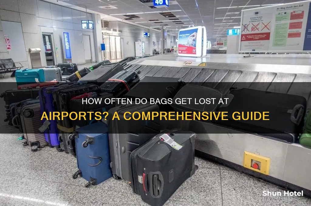 how often do bags get lost airport