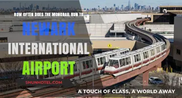 Monorail Schedule to Newark Airport: Frequency and Timings Explained