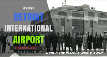 Detroit International Airport's Age: A Historical Journey and Timeline