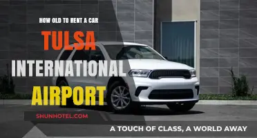Tulsa International Airport Car Rental Age Requirements: What You Need to Know