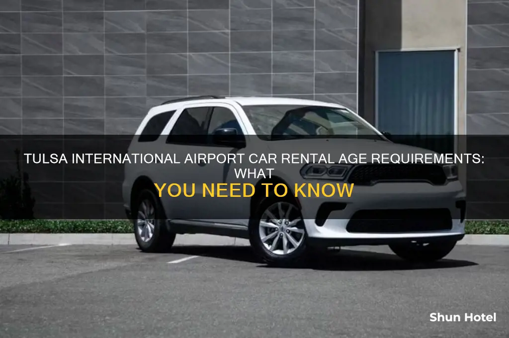 how old to rent a car tulsa international airport