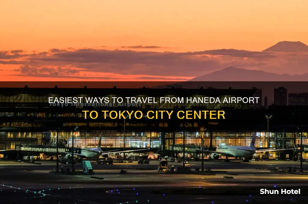 how ot get to tokyo from haneda airport