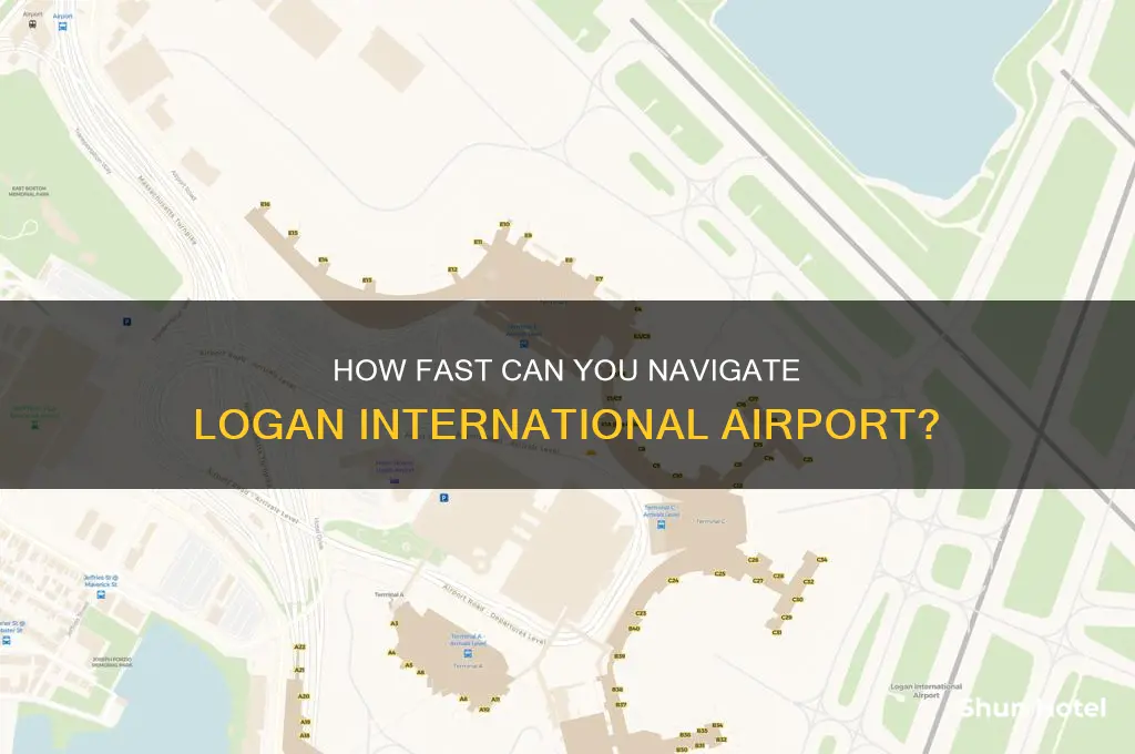 how quick is logan international airport
