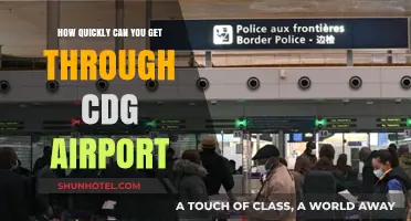 Navigating CDG Airport: Quickest Route Through