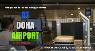 Swift Customs Clearance: Navigating Doha Airport's Efficient Process